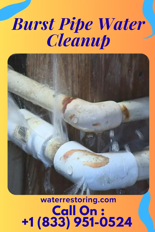 Burst Pipe Water Cleanup in Canute, OK